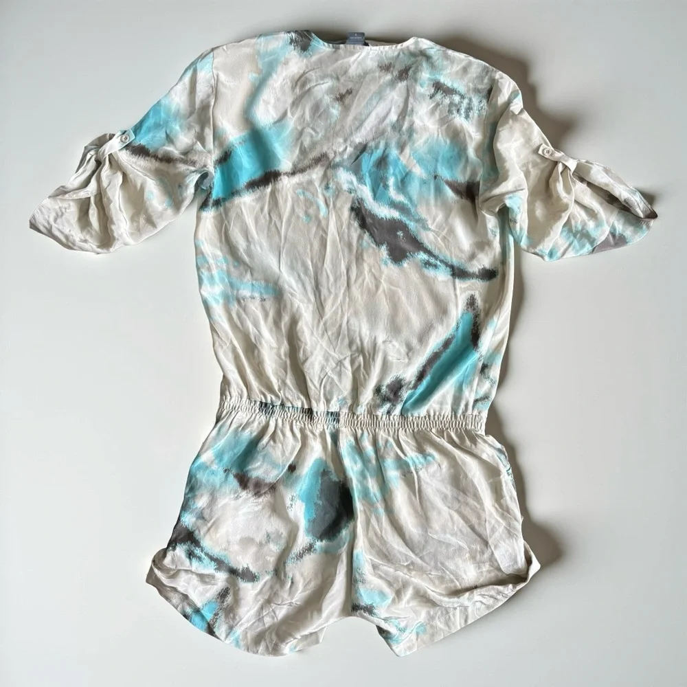 A|X Abstract Print Romper - Picture 2 of 2